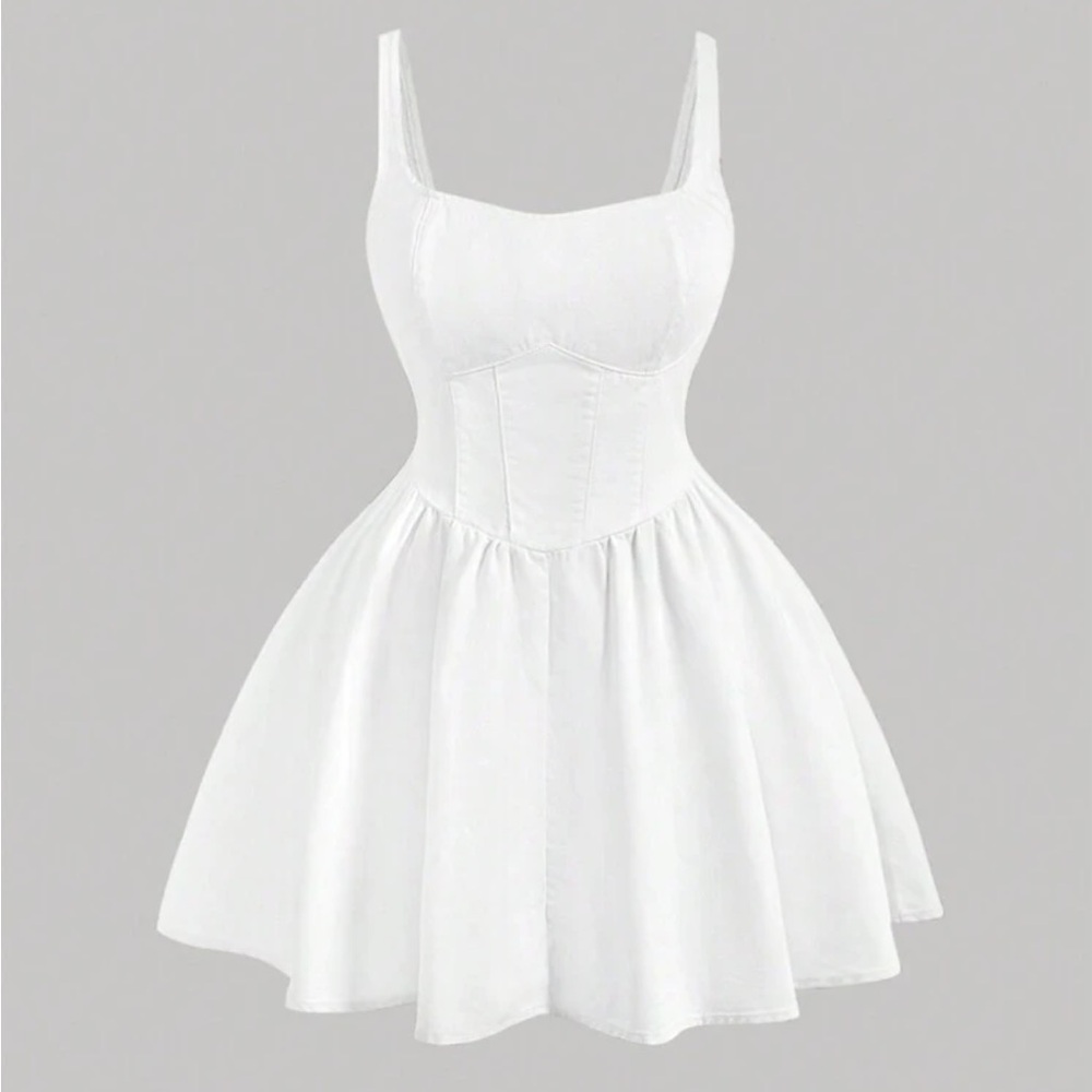 SHEIN White Mini Dress